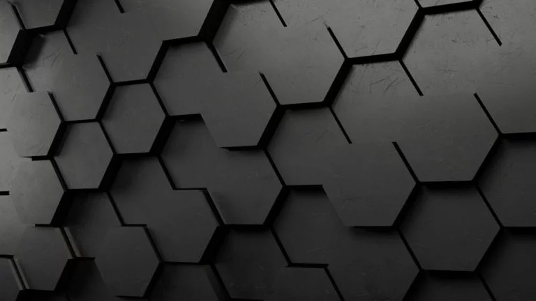 Dark geometric background